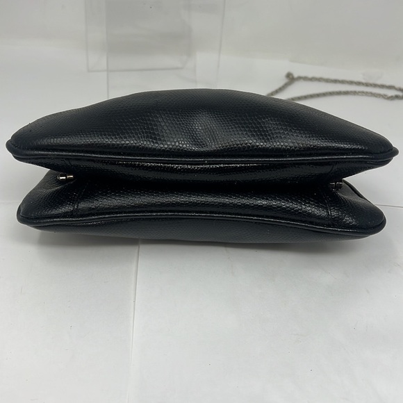 Leather Evening Shoulder Bag Clutch Bag - Picture 7 of 14